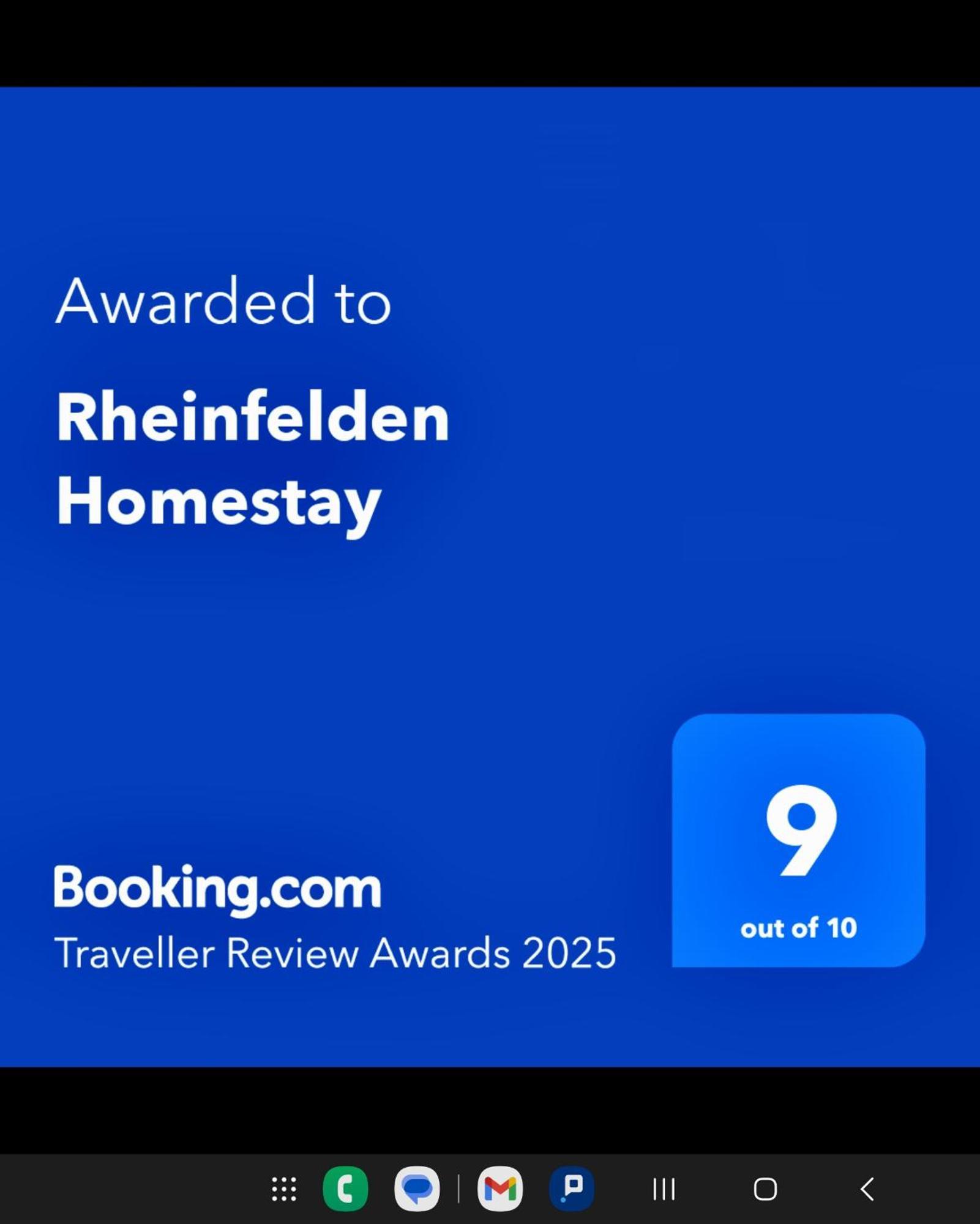 Rheinfelden Homestay Екстер'єр фото